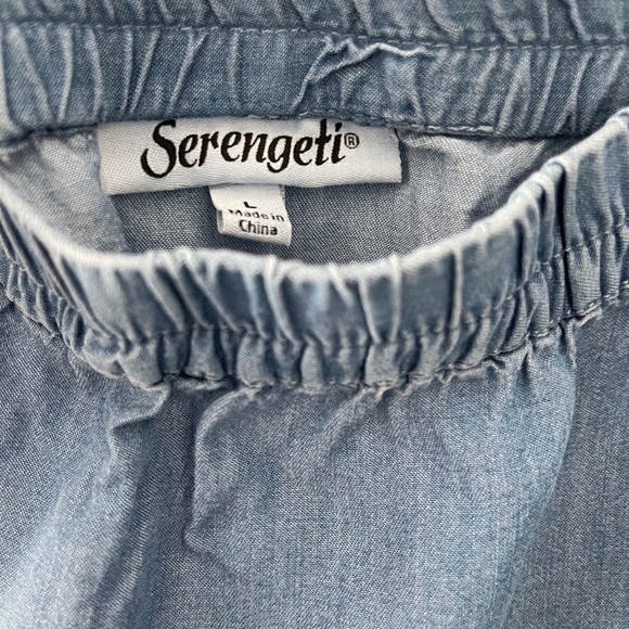 Chambray middy skirt - Picture 3 of 4